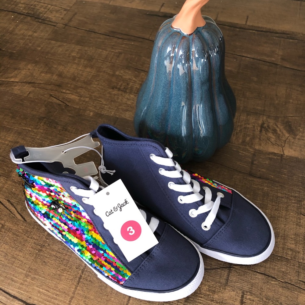 Disco blue shoes